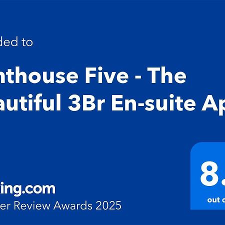 Penthouse Five - The Beautiful 3Br En-Suite Apt Mombasa Exterior photo